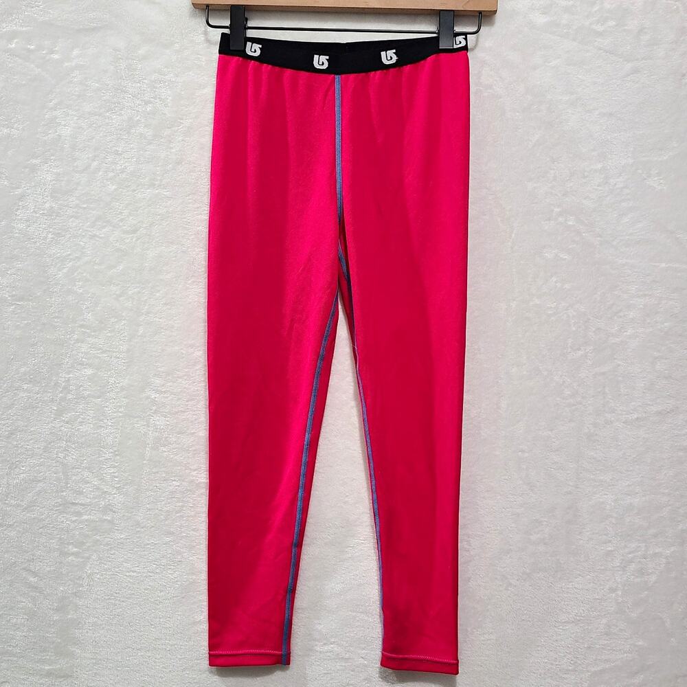 Burton Dryride Girls Base Layer Leggings Pink Size S Ski/Snow/Snowboard